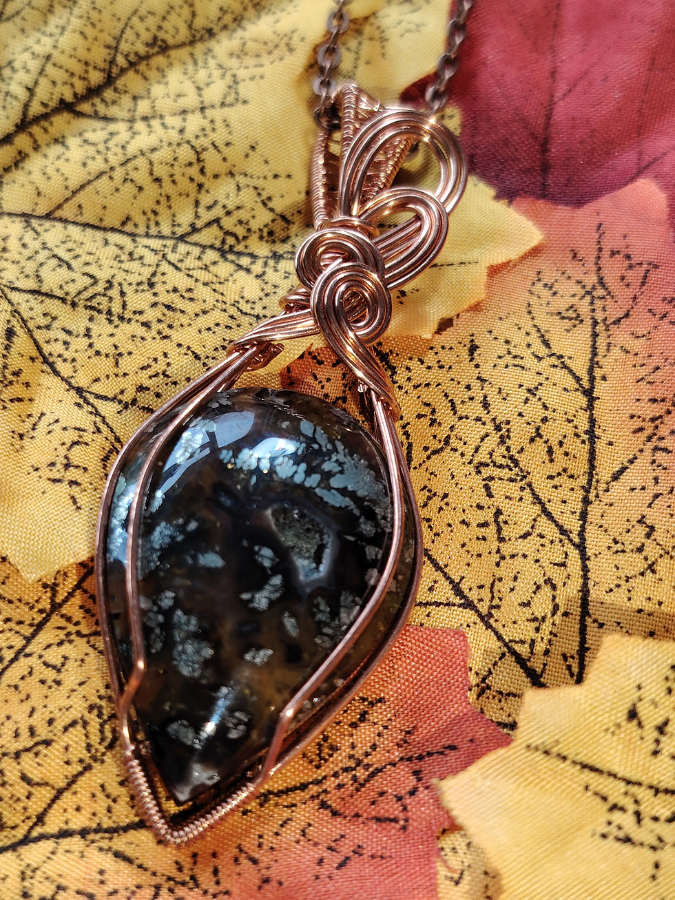 Thumbnail: Veyrith – Marcasite Pendant in Bare Copper | Strength, Grounding