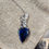 Thumbnail: Blue Eclipse – Treated Labradorite Silver Pendant