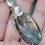 Thumbnail: Celestial Drift – Silver-Wrapped Labradorite Pendant
