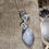 Thumbnail: Ghostflower – Fossil Coral Silver Plated Pendant