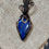 Thumbnail: Azure Oath – Lapis Lazuli Wire Wrapped Pendant in Oxidised Copper