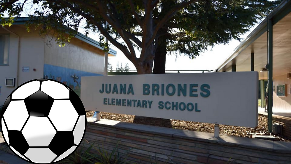 Juana Briones Elementary | Soccer | K-5th Graders | Tuesdays | 2:45PM-3:45PM