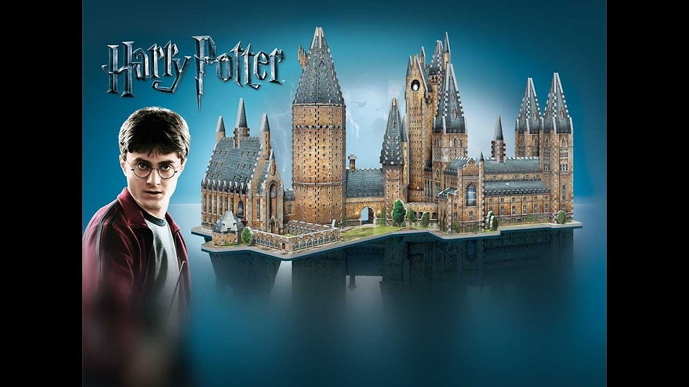 Miniatura: Harry Potter Torre De Astronomía INCREÍBLE Rompecabezas en 3D