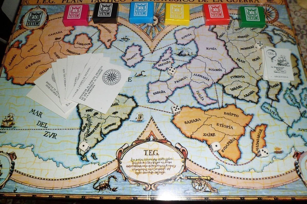 Miniatura: Teg Clasico Juego De Estrategia Guerra Original Yetem