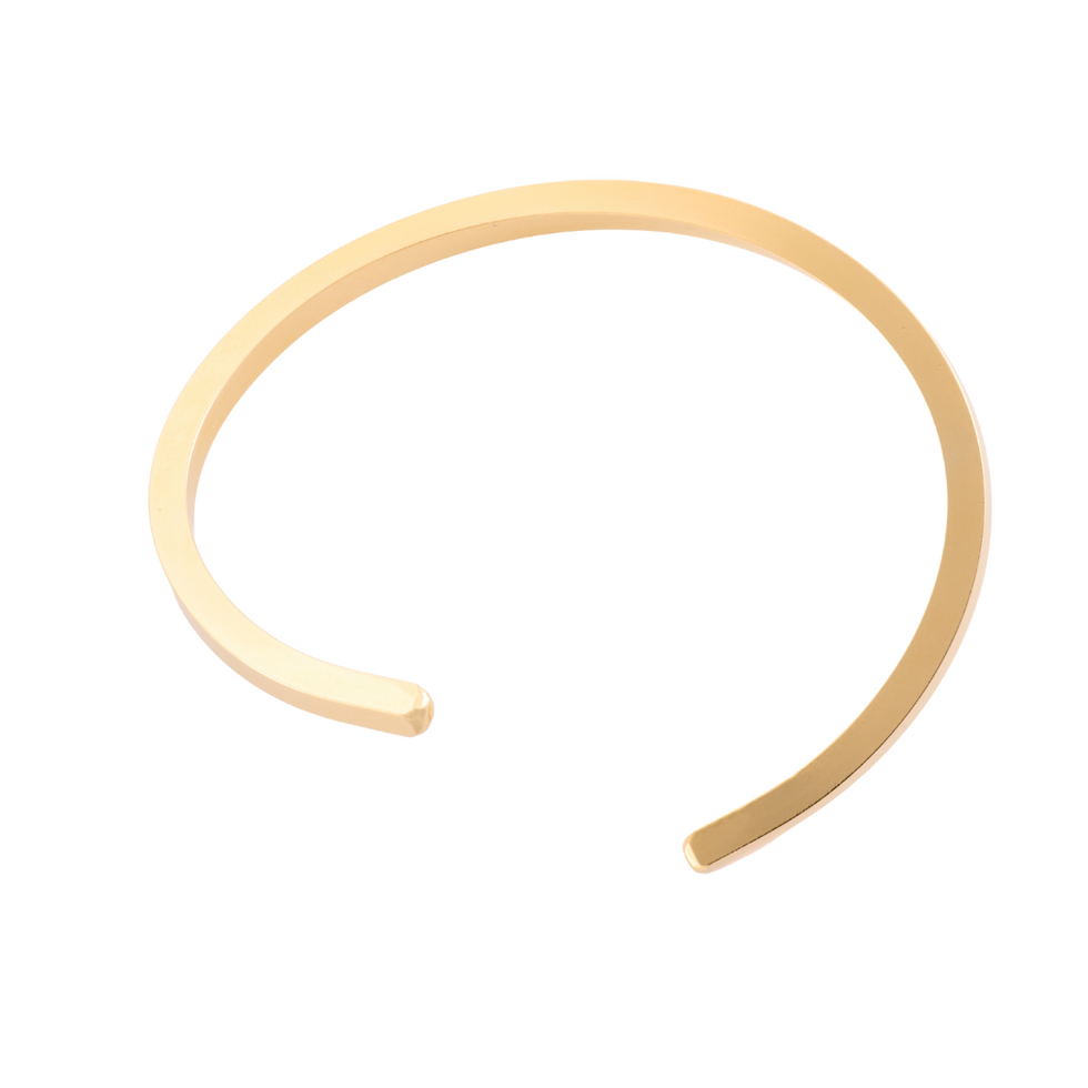 Miniature : Bracelet Arc, Doré 1 micron