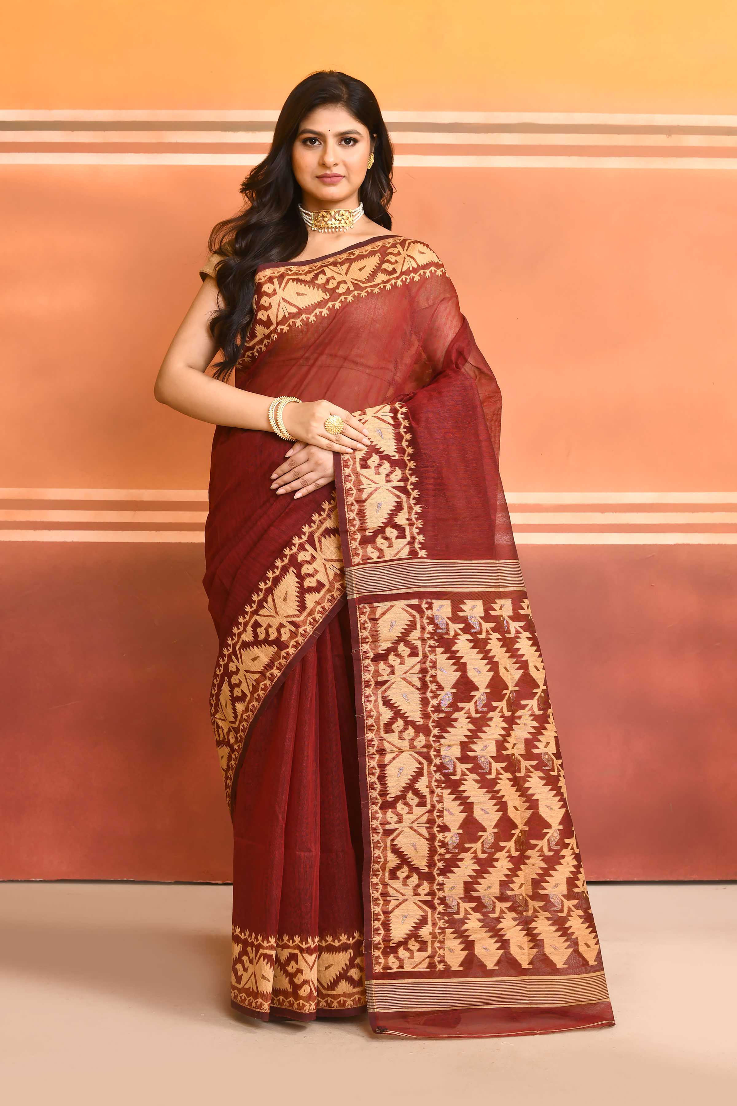 BODY PLAIN JAMDANI