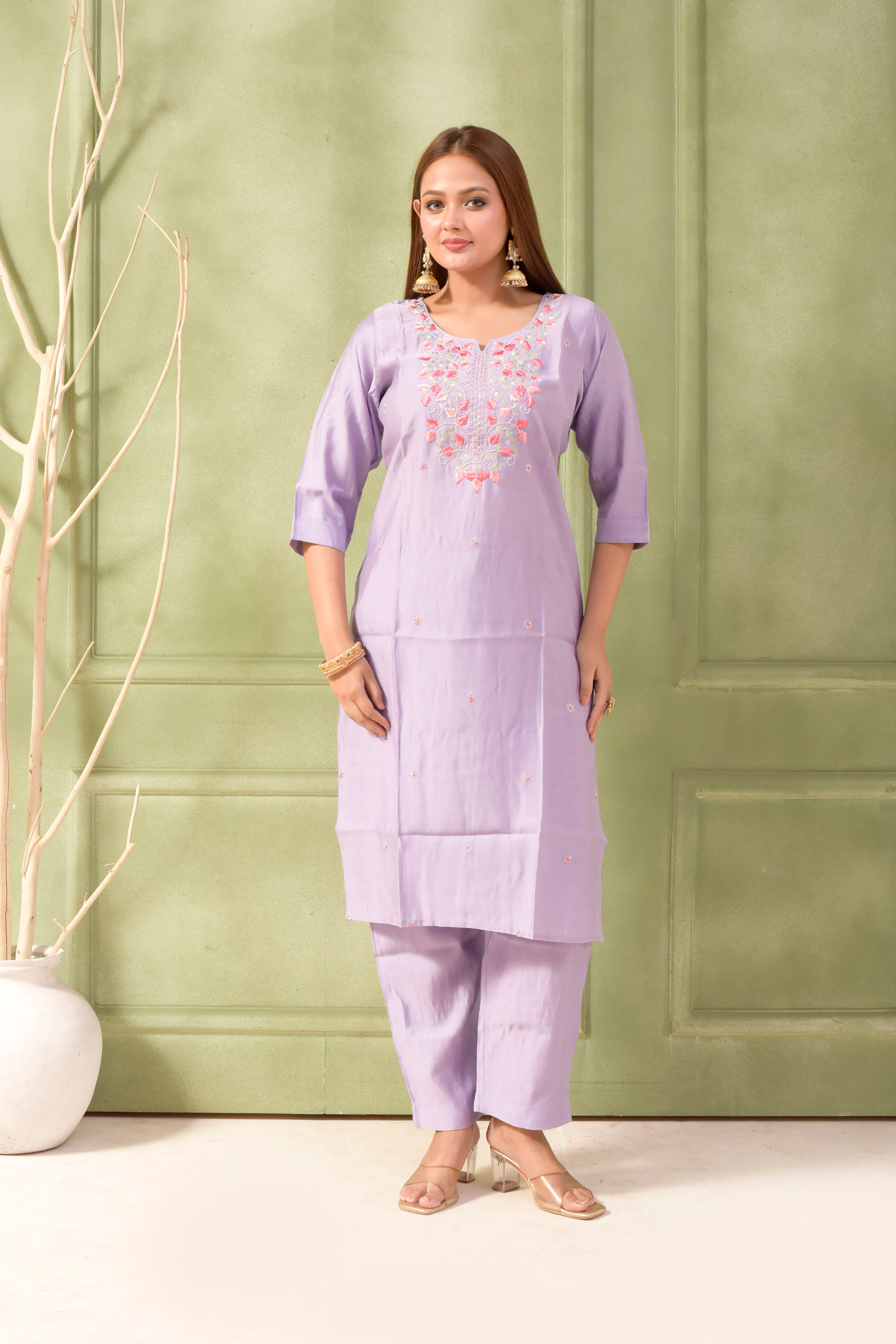TWO-PIECE KURTI SET