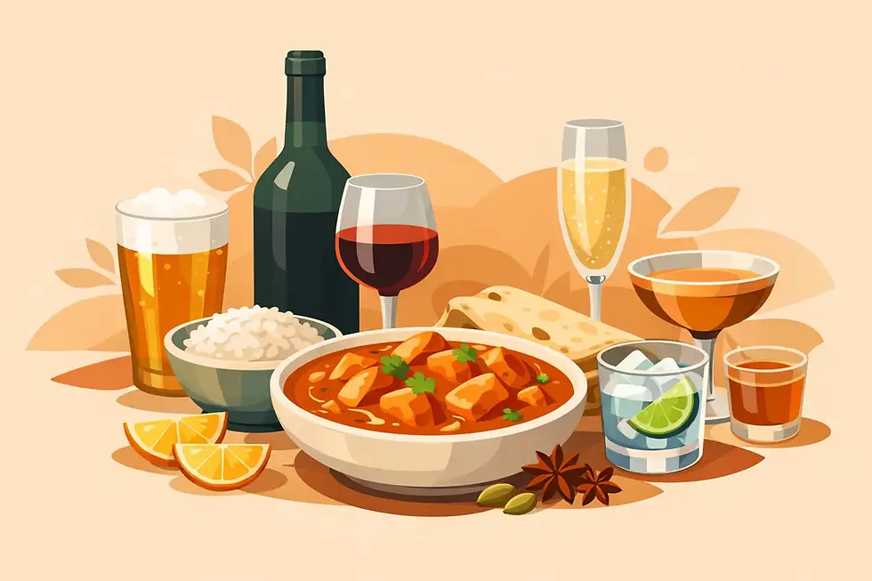 Vilken dryck passar butter chicken? Våra val