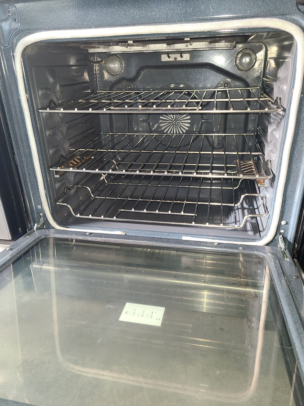 Thumbnail: 30" kitchen aid 5 burner electric flattop steam bake steam clean oven 