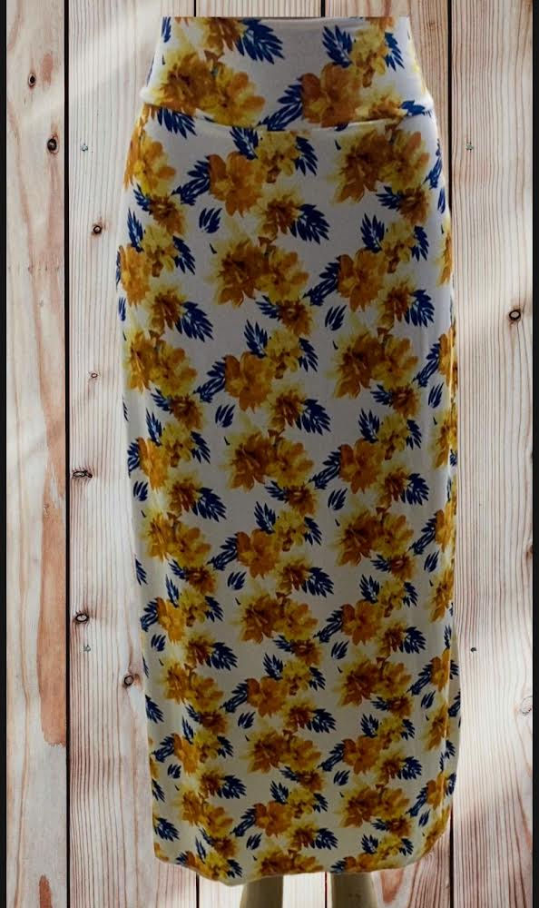 MAXY SKIRT MUSTARD ROYAL