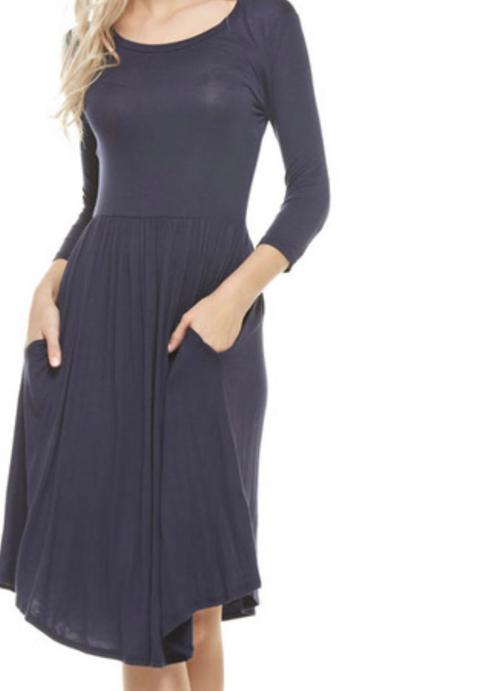 VESTIDO MIDI CHARCOAL GRAY