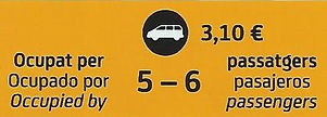 Taxi Barcelona monovolumen 5 y 6 plazas, Reserva taxi barcelona aeropuerto monovolumen