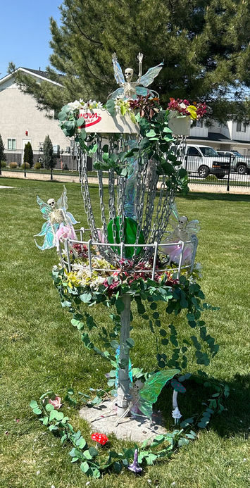 Psychedelic Fairyland Disk Golf Set