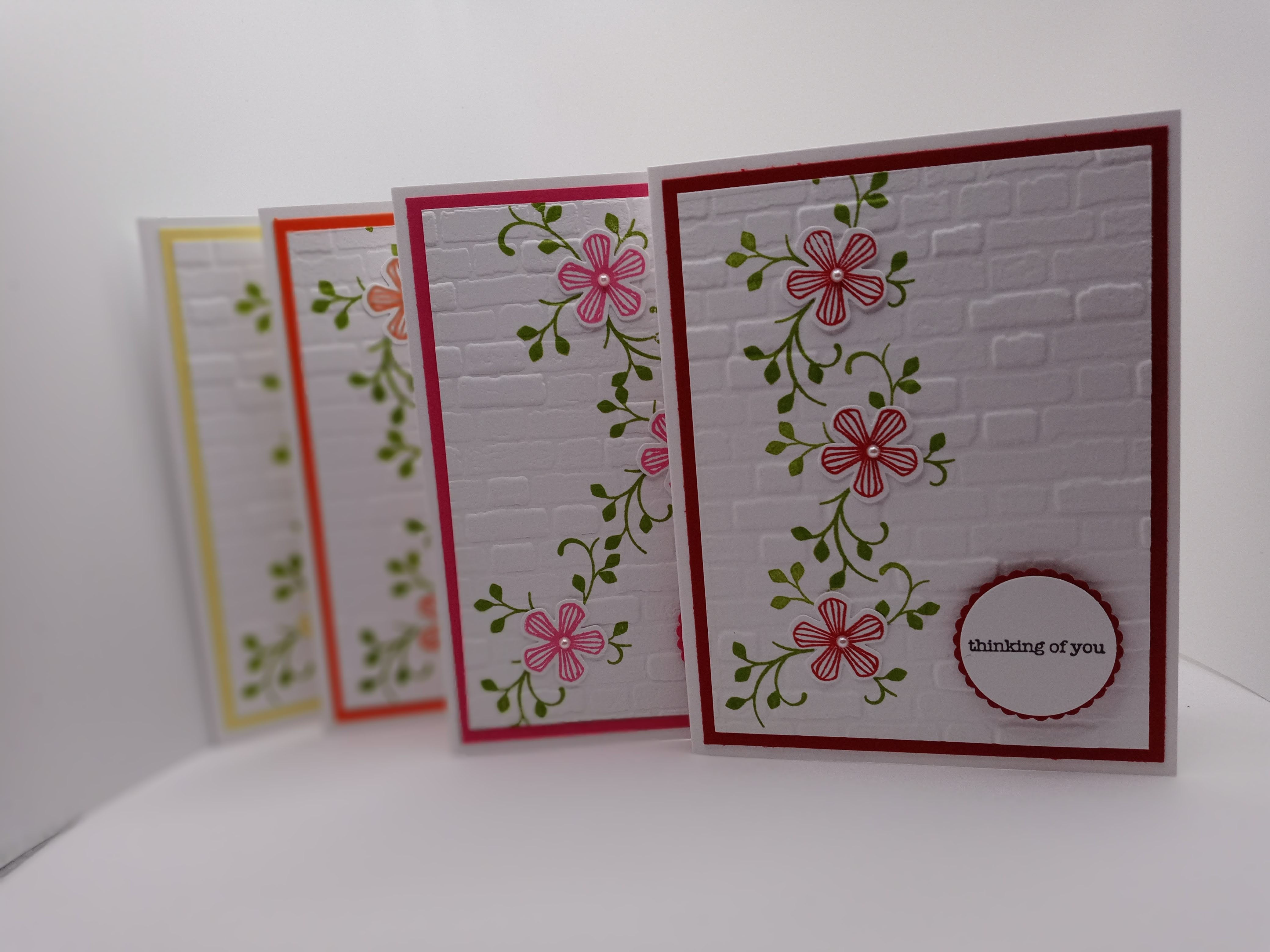 Thinking of you vine card