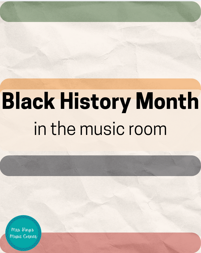 Black History Month in the Music Room (no-prep interactive presentation)