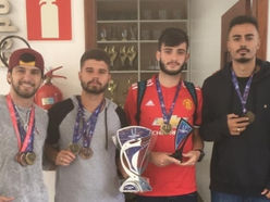 Entrega de medalhas - Coordenação de Esportes