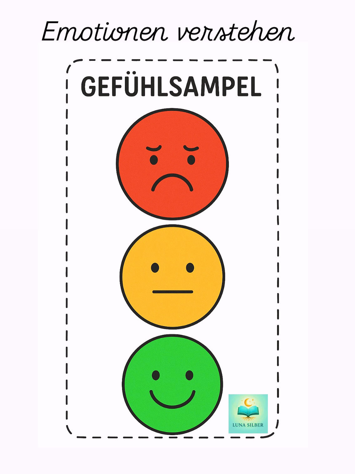 Gefühlsampel zum Ausschneiden