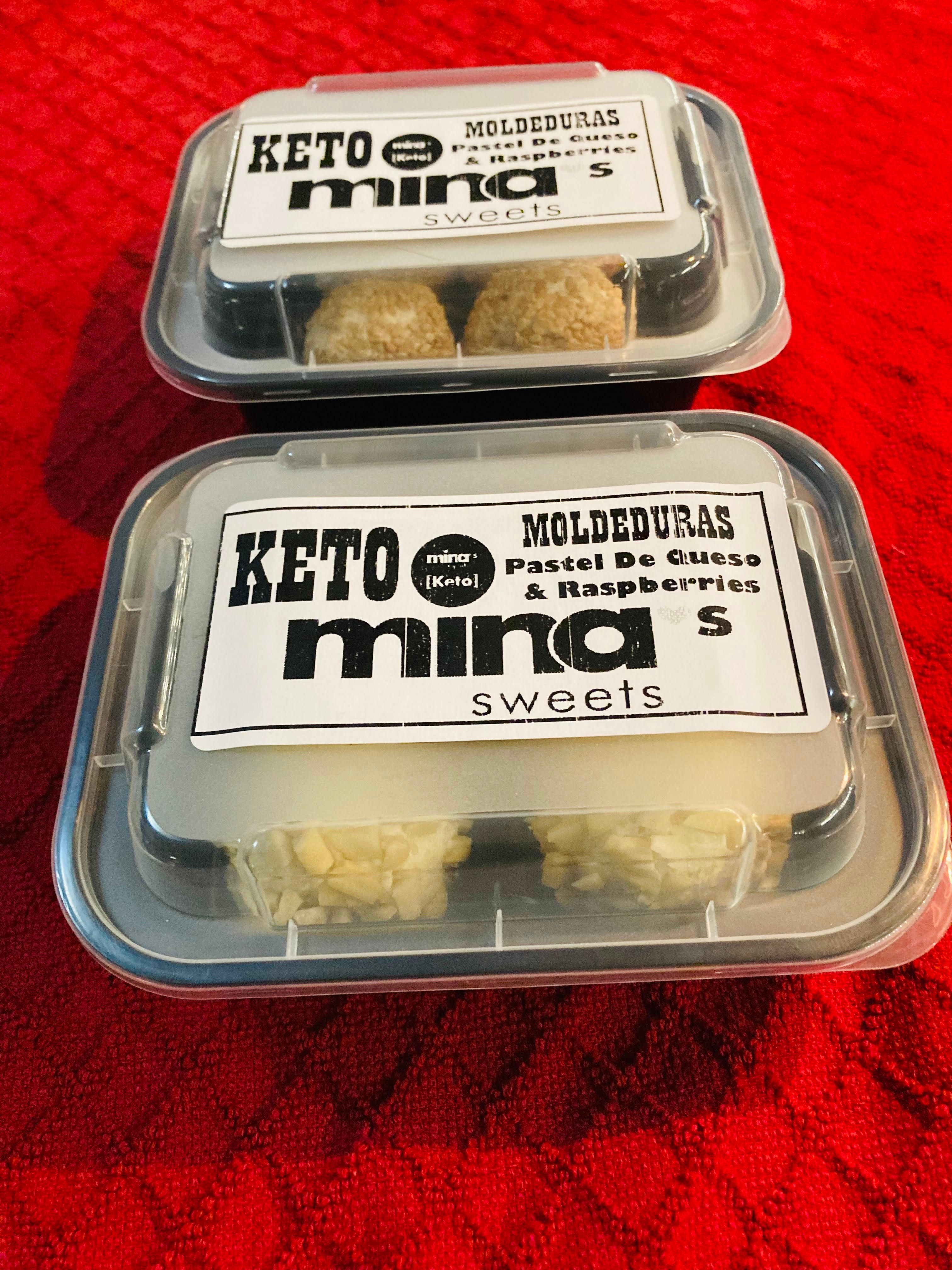 KETO MOLDEDURAS PASTEL DE QUESO RELLENAS