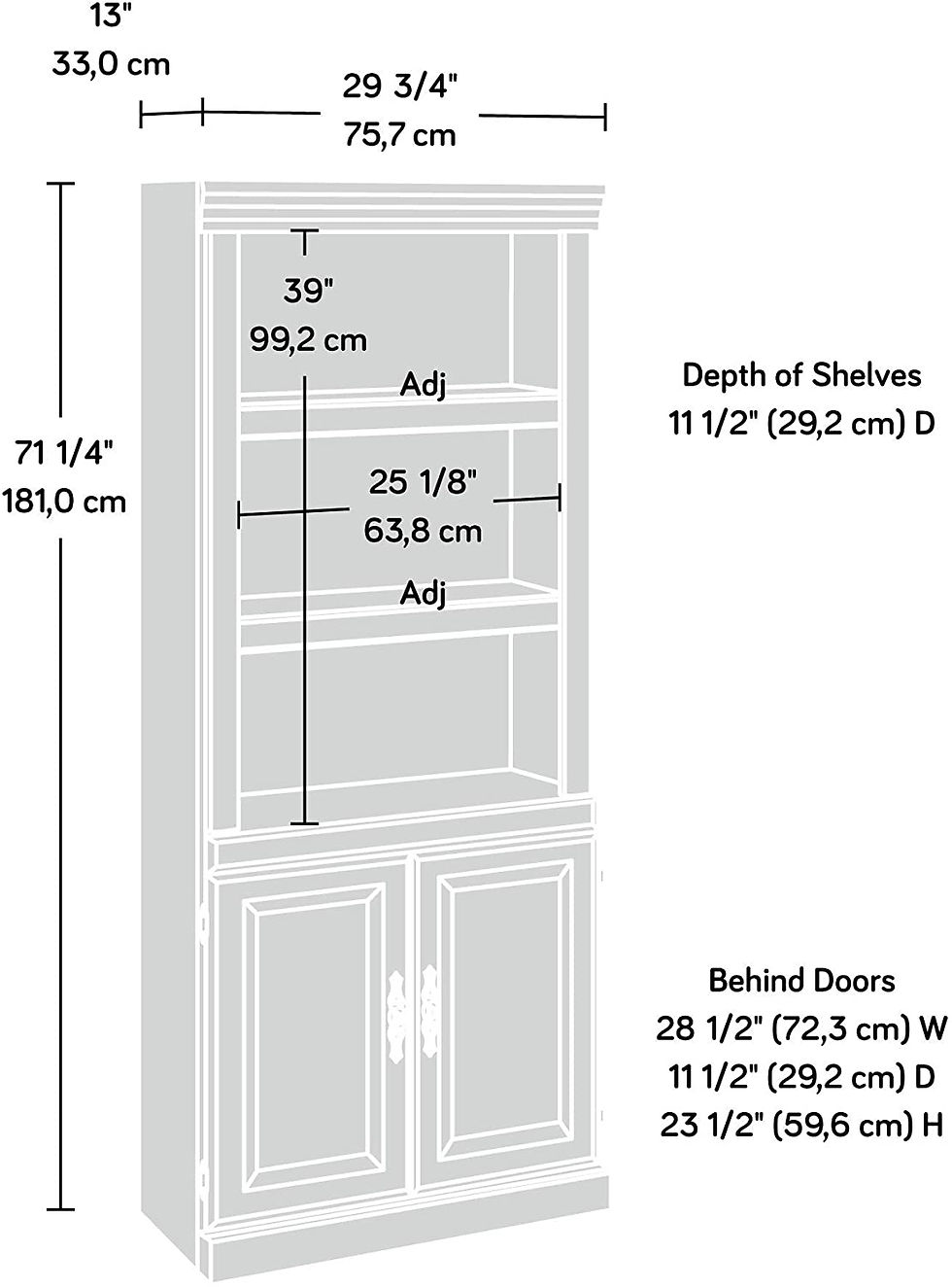 Thumbnail: Sauder Heritage Library with  Doors