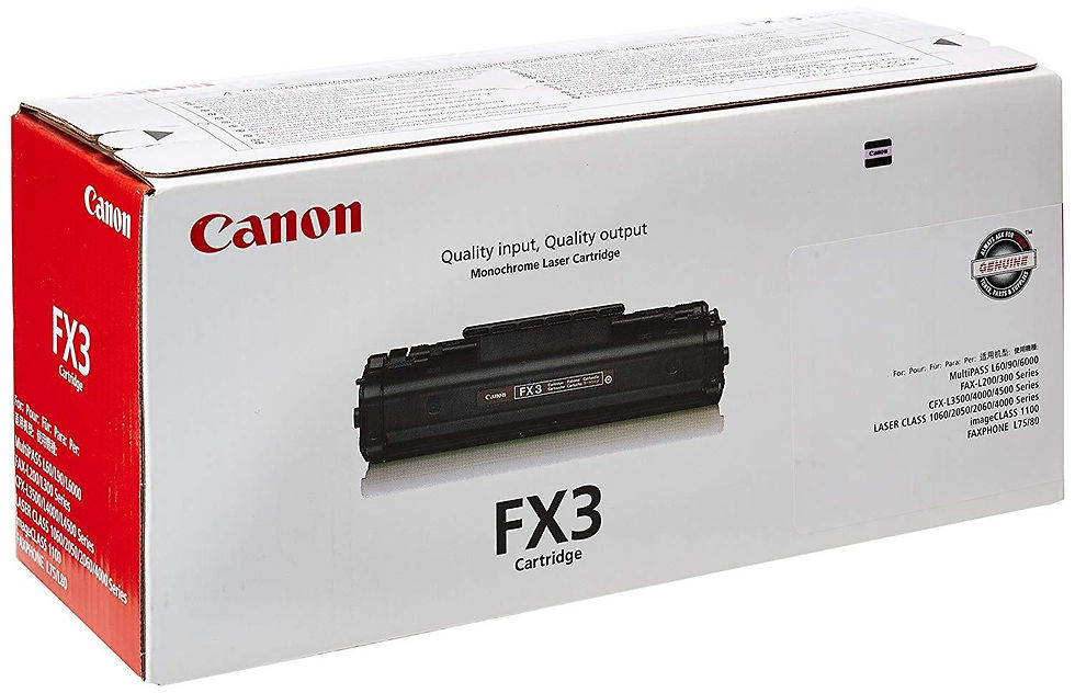 Canon FX3 Black Toner