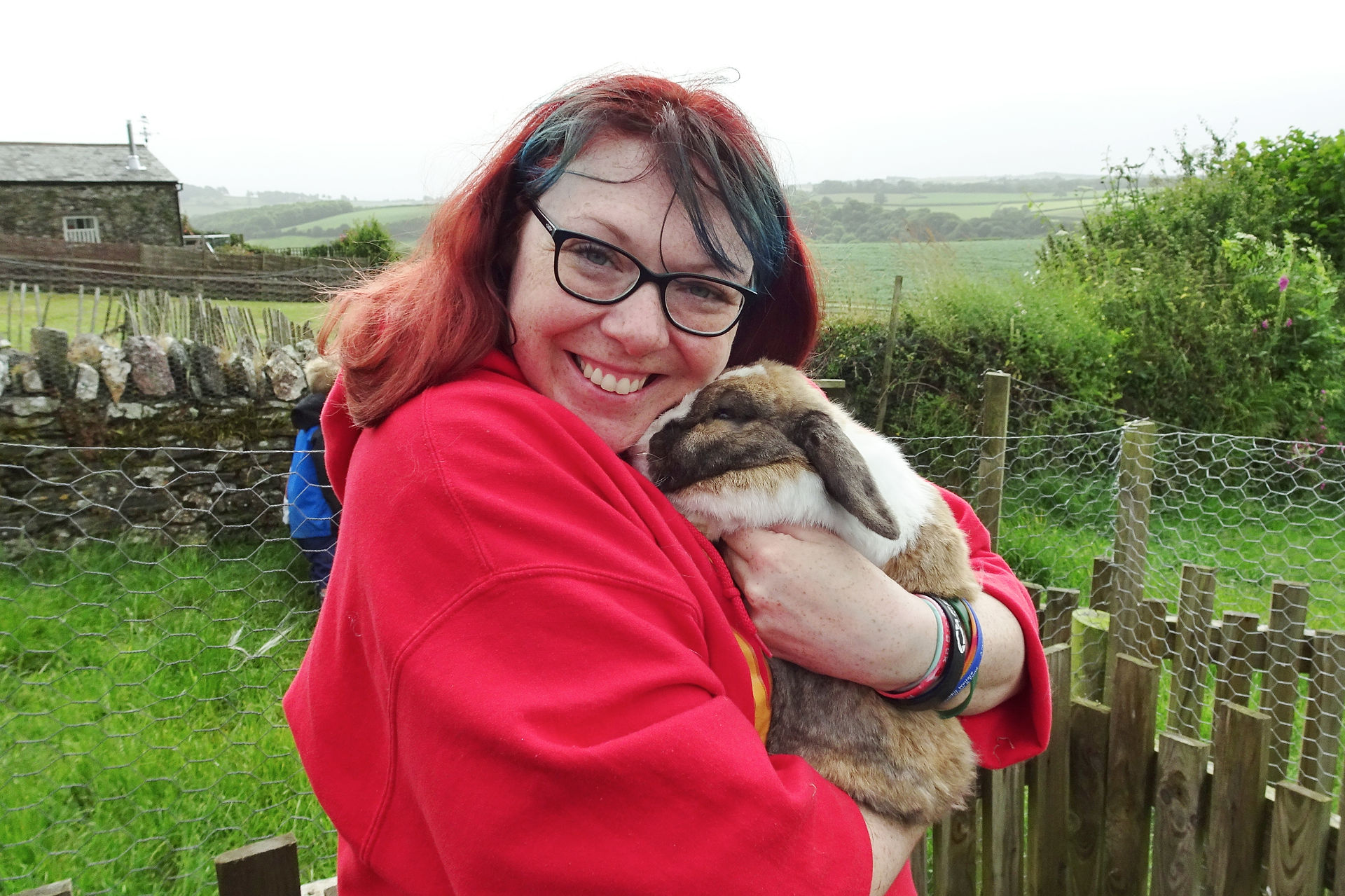 Giving Heidi Hugs
