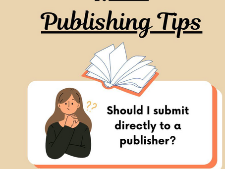 Should I submit directly to a publisher?