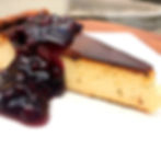 Blueberry Burnt Cheesecake