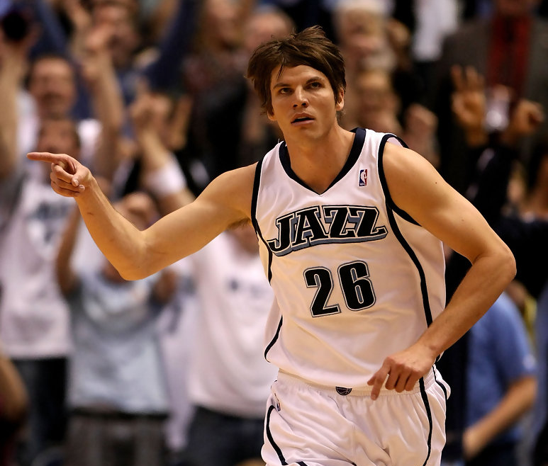 kyle korver utah jazz jersey