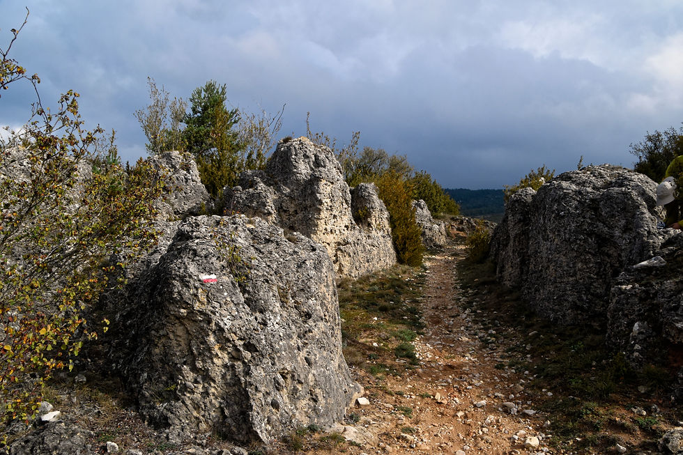 roche chemin randonnée