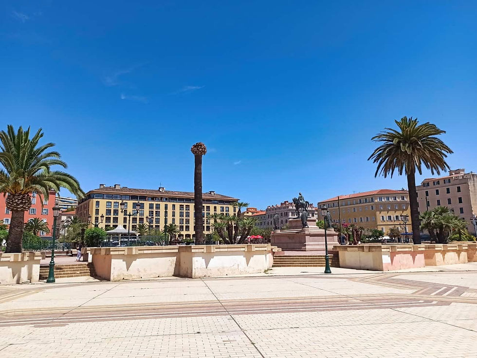 place de gaulle ajaccio