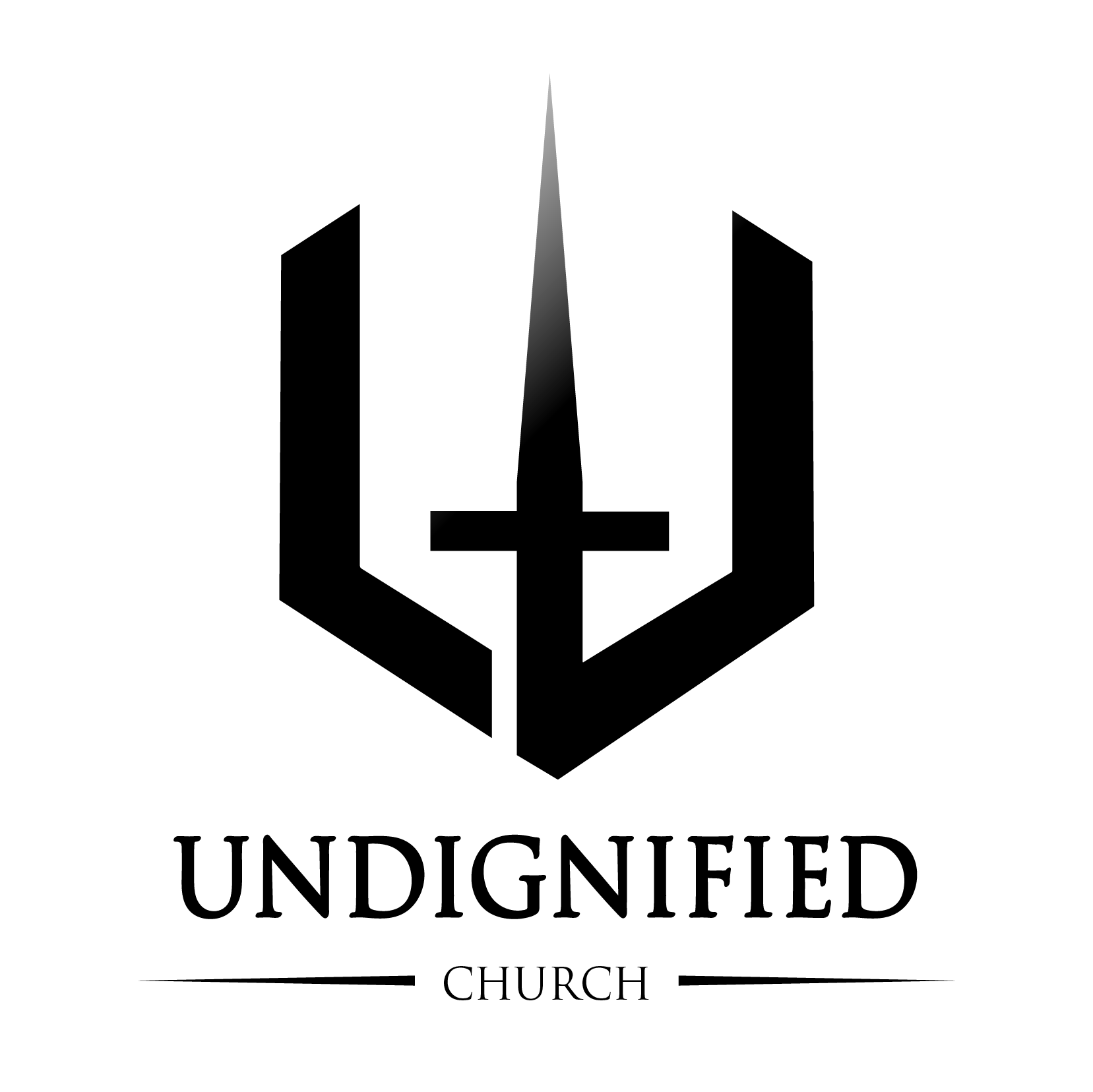 Undignified logo 02 Black Church Logo.png
