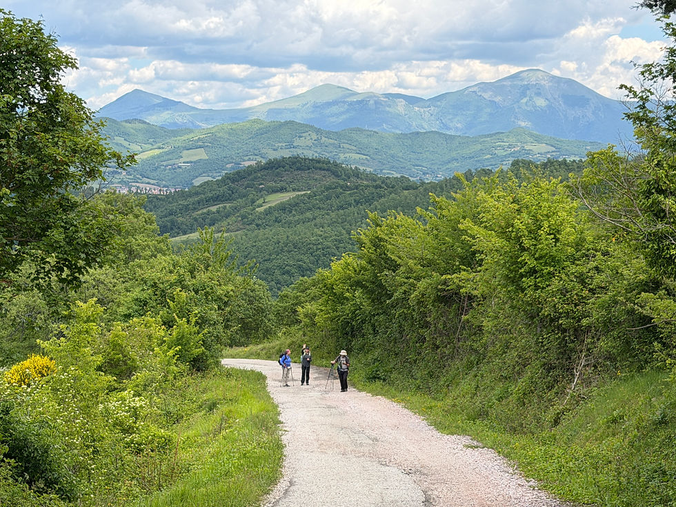 Columbian pilgrims fast approaching