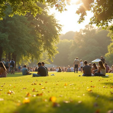 Party in the Park: A Day of Sports, Dancing, and Delicious Food
