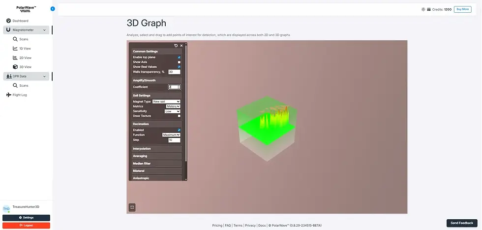 PolarWave Data - DroneRover - 3D Visualization