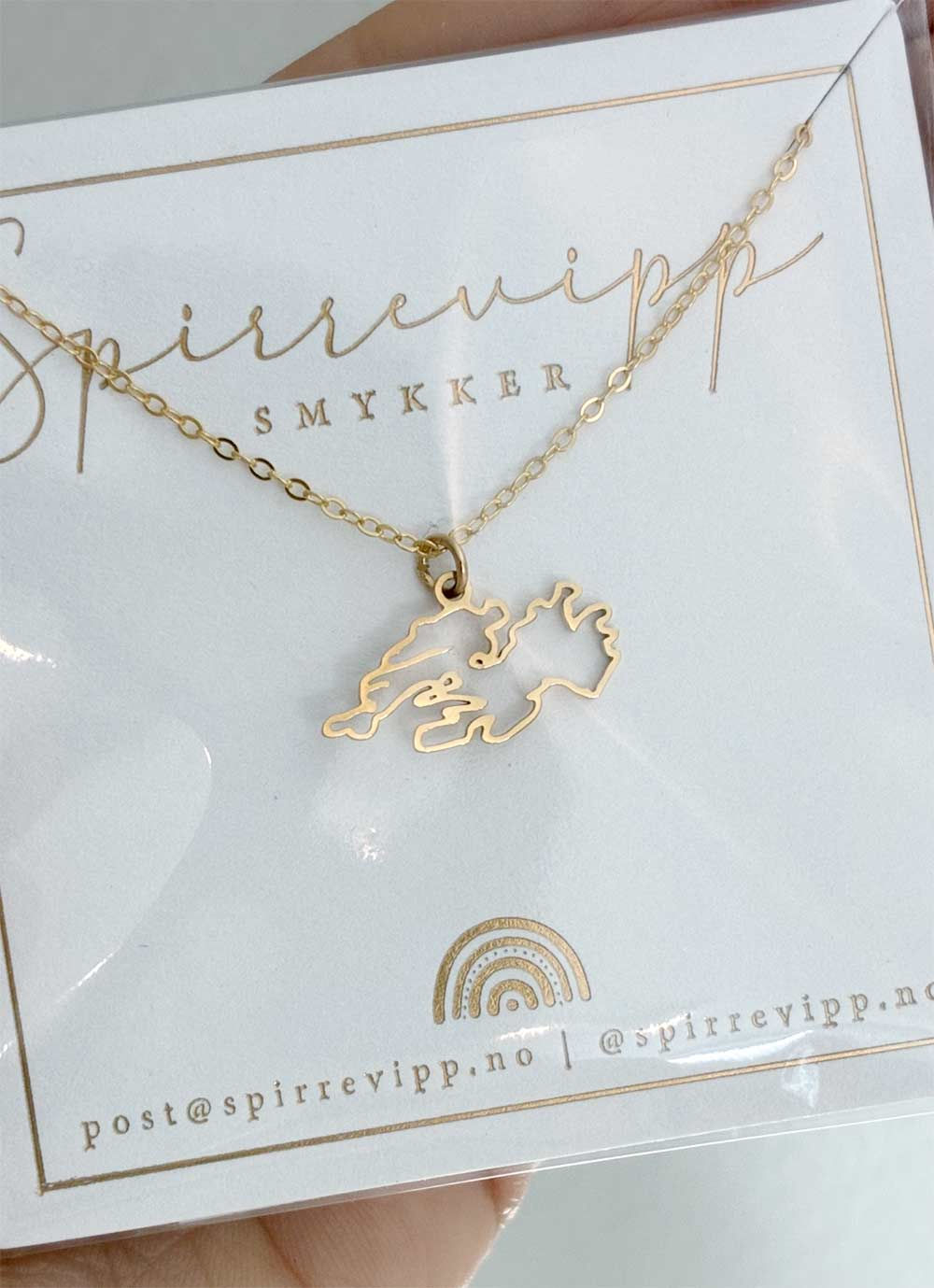 Tranøysmykke | Kartsmykke | Smykker | Necklace | Tranøy i Hamarøy