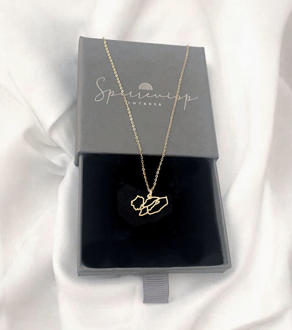 Miniatyrbilde: Nesnasmykke | Nesna | Kartsmykke  | Smykker | Necklace | Halskjede