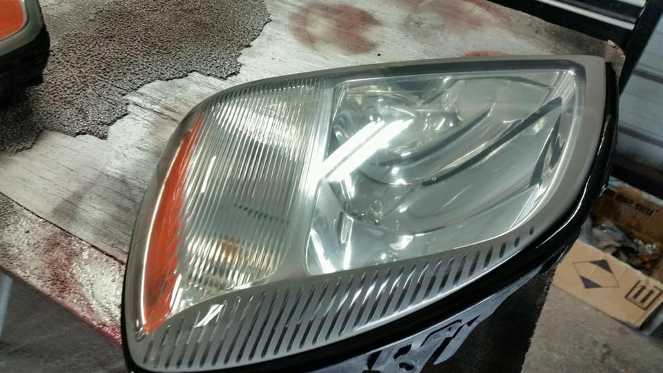 Luke's Auto Xteriors Headlight Restoration