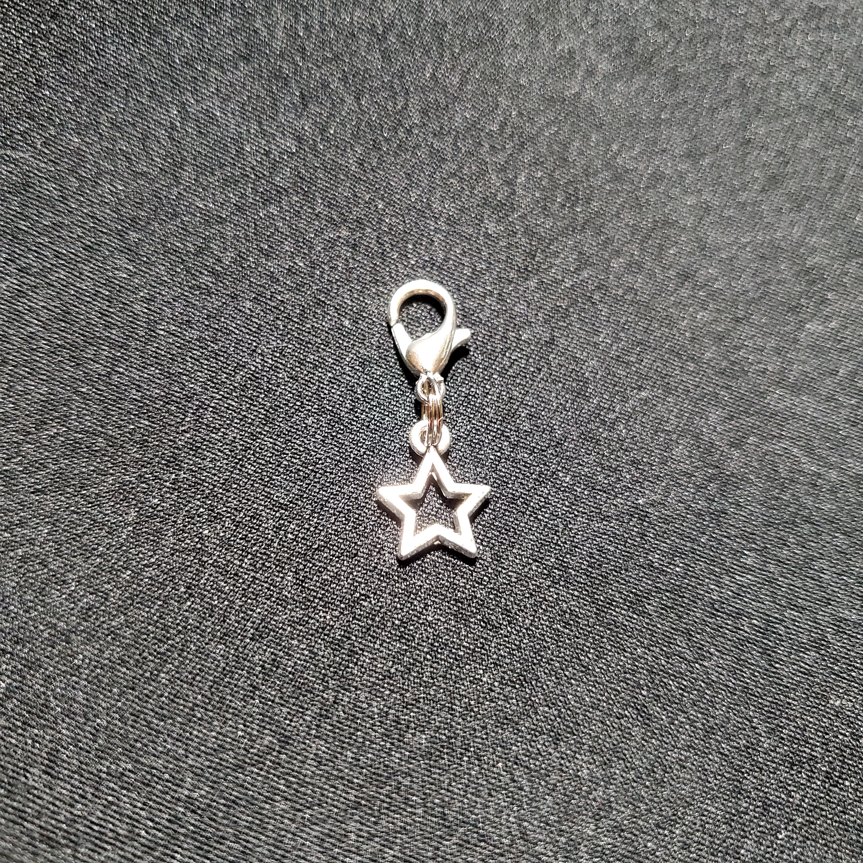 Open Star Charm