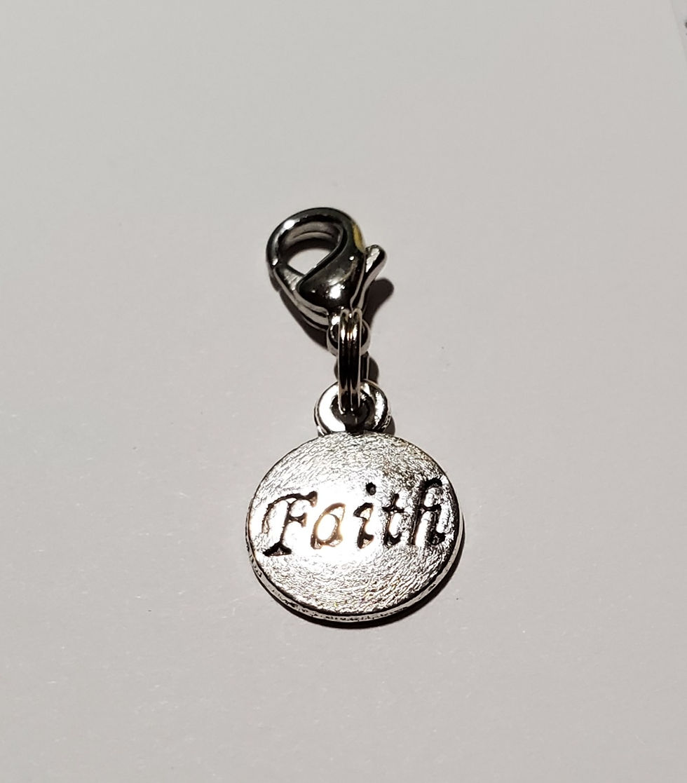 Have a Little Faith Charm