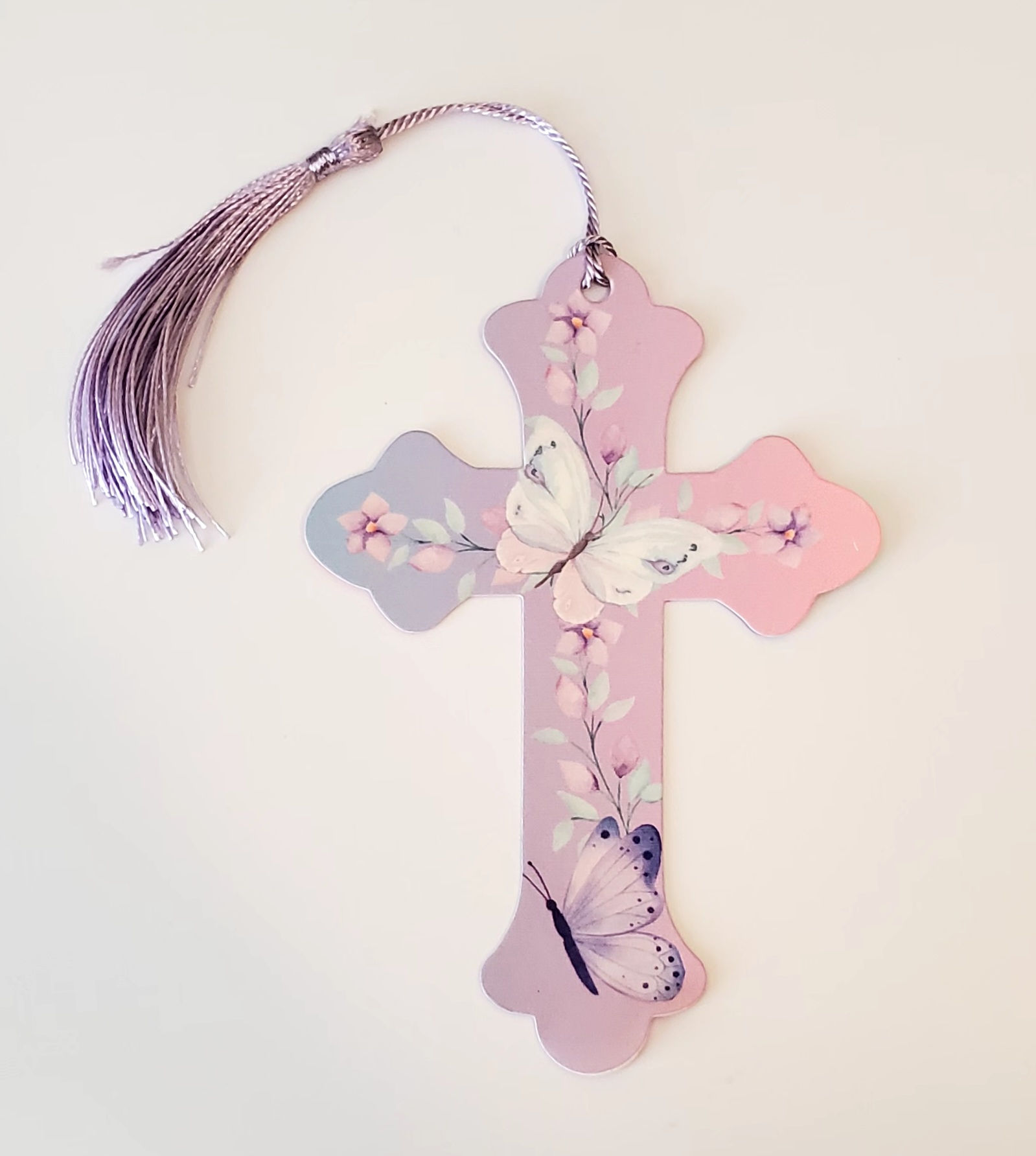 Cross Bookmarks - Butterfly