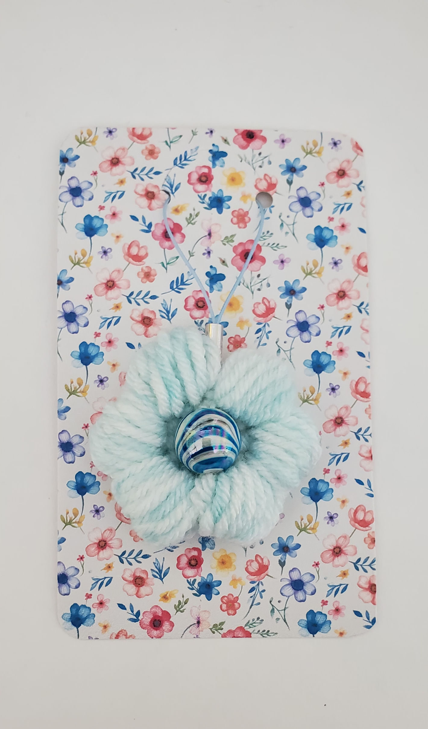 Blue Bookmark Embellishment