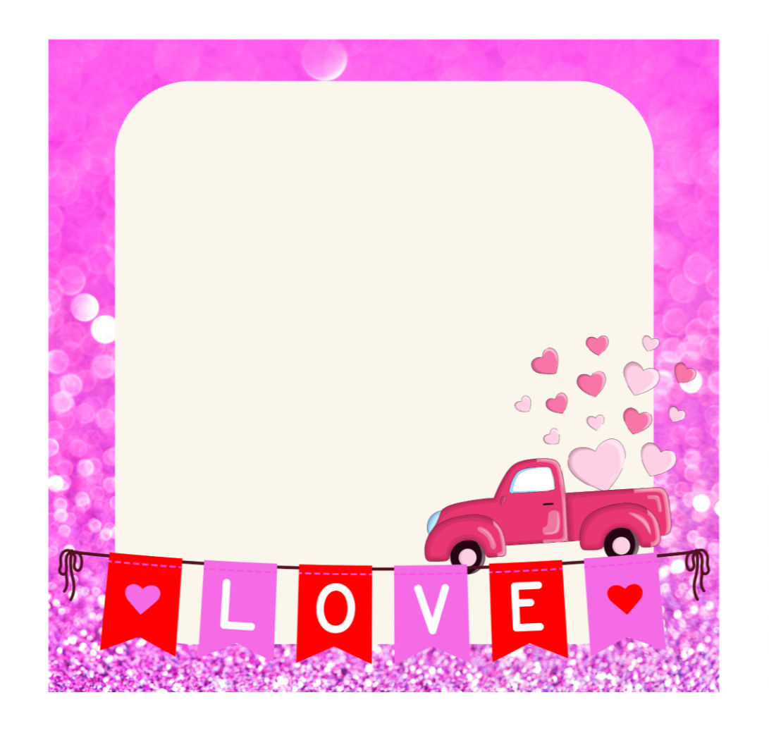 Love - Valentine's Day Note Pad