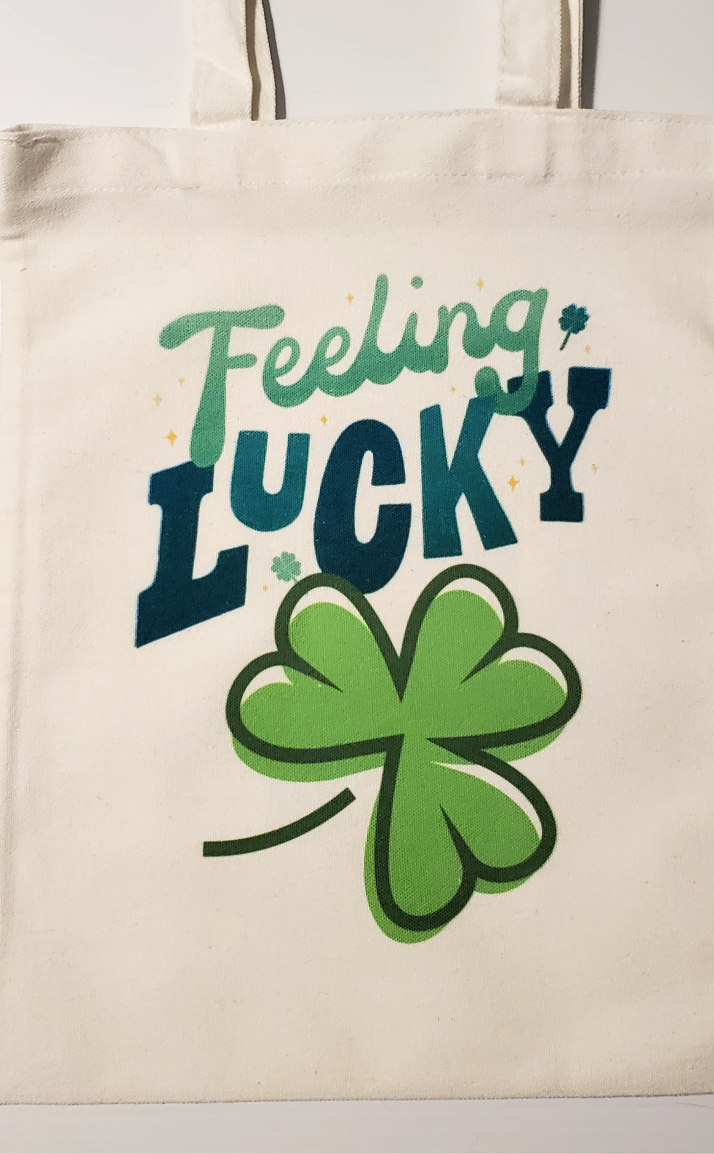 Feeling Lucky Book Tote