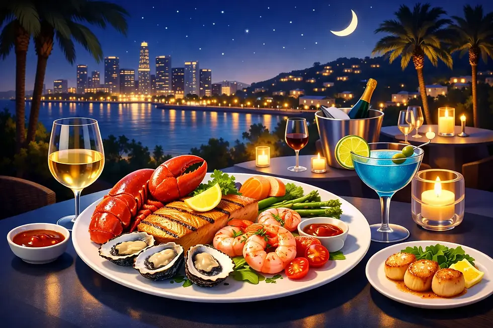 Fresh Seafood Dinner Brentwood Nights Out