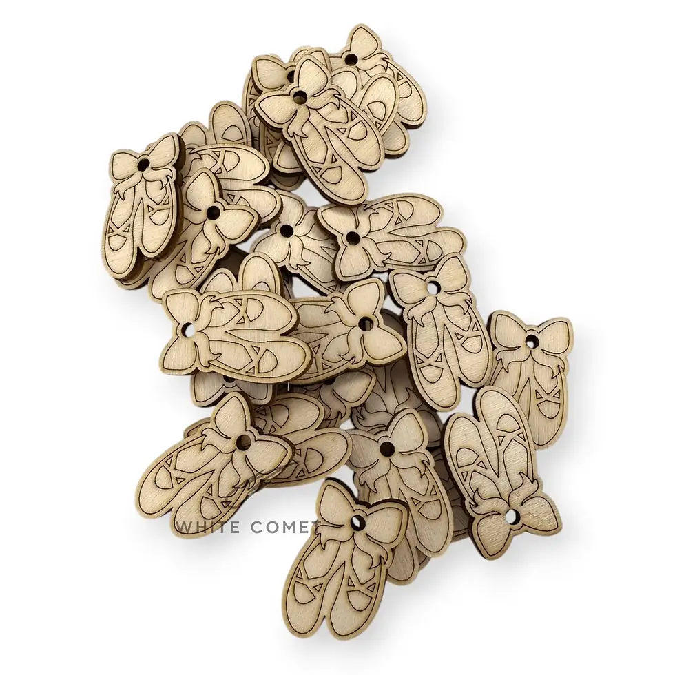 Miniatura: segnaposto chiudipacco scarpette danza