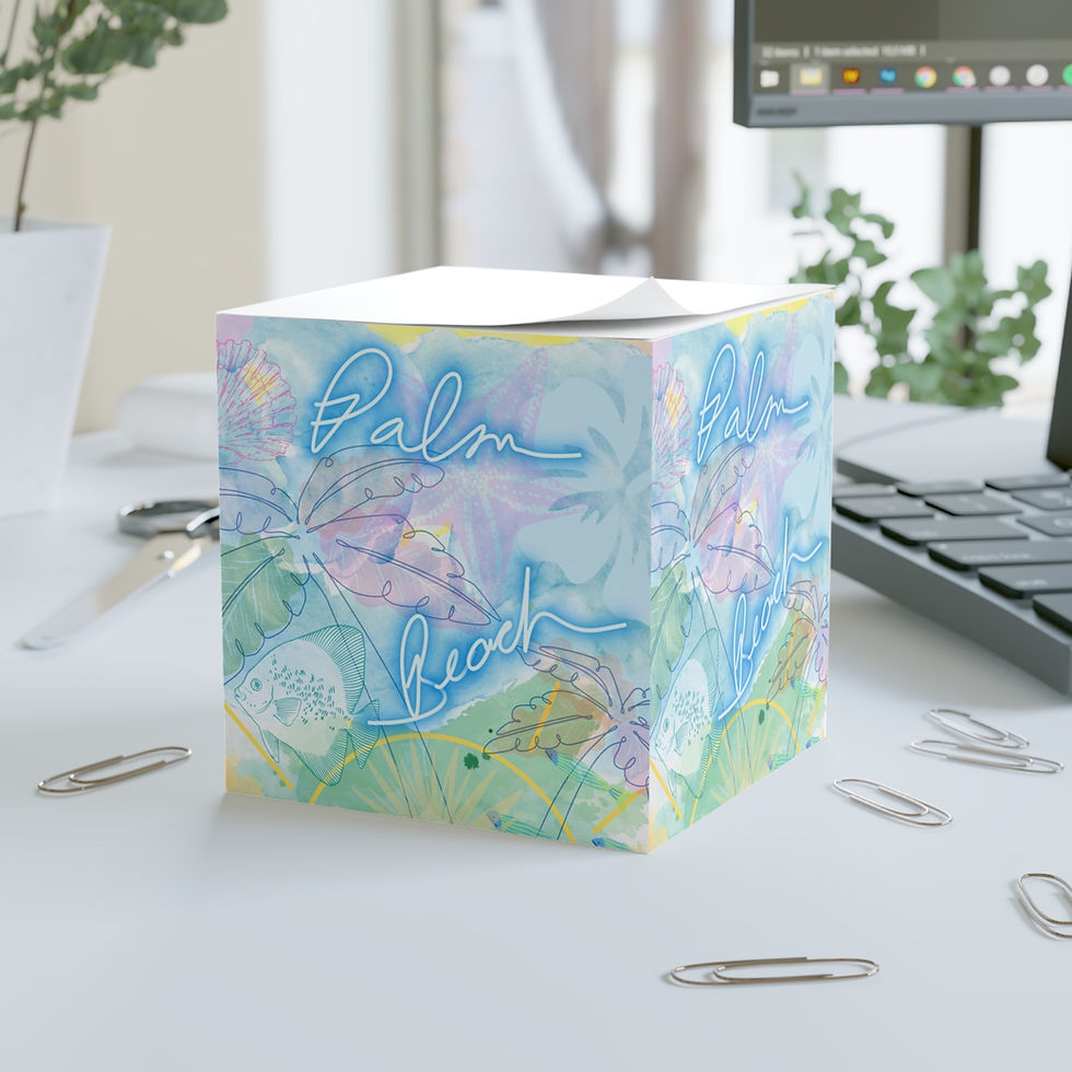 Thumbnail: Palm Beach Drift Vibe Note Cube