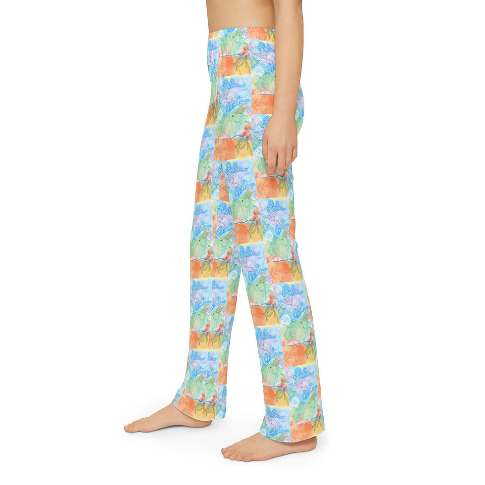 Thumbnail: Palm Beach Drift Vibe Kids Lounge Pants 