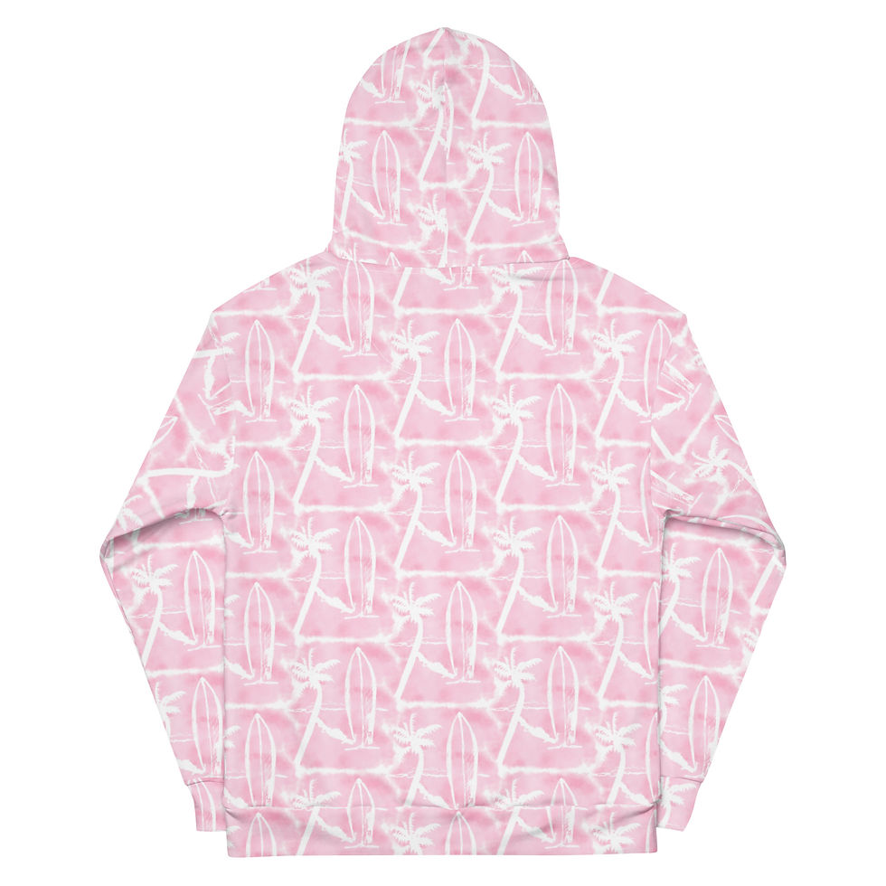 Thumbnail: Pretty Bahama Island Pink Cotton Hoodie 
