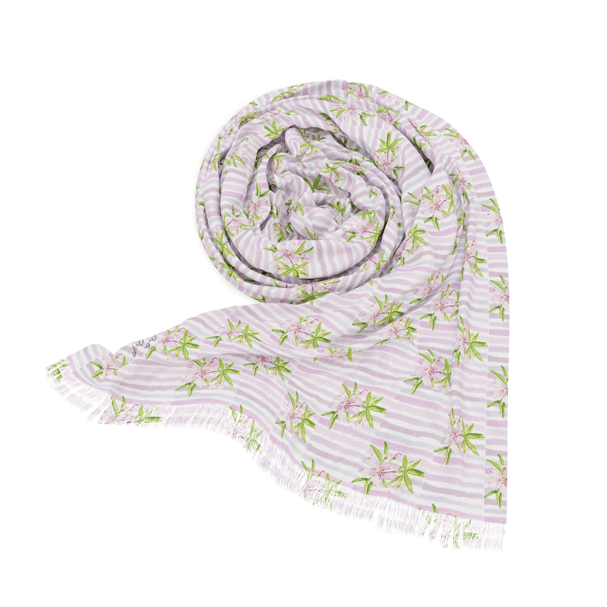 Coastal Blooming Pastels Scarf
