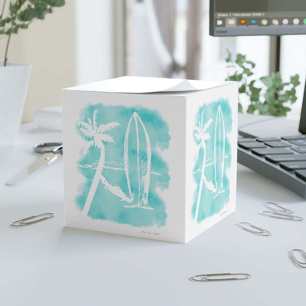 Thumbnail: Surf Palm Bahama Blue Note Cube 